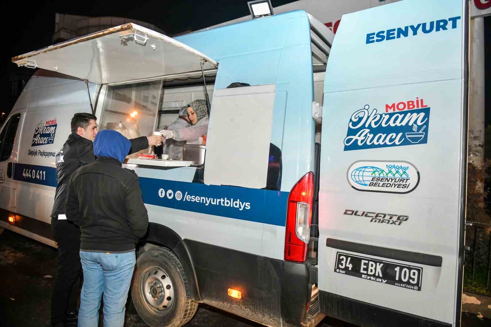 Soğuk kış günlerinde vatandaşın içini ısıtan hizmet