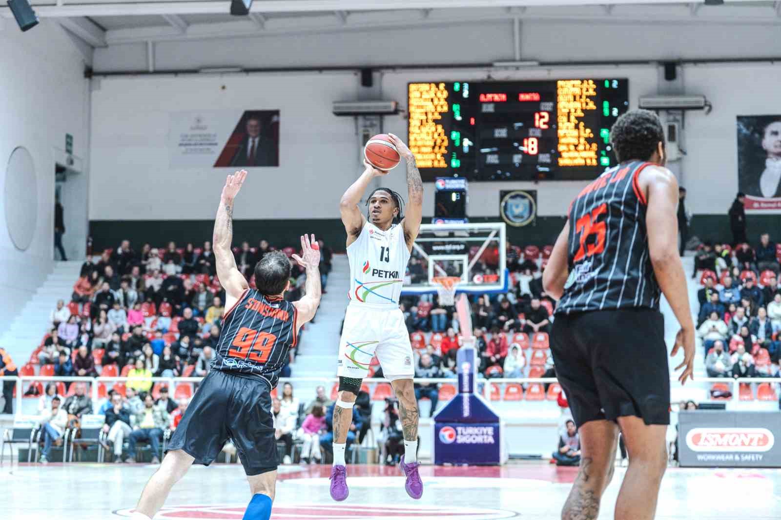 Basketbol Süper Ligi: Aliağa Petkimspor: 80 - Manisa Basket: 89