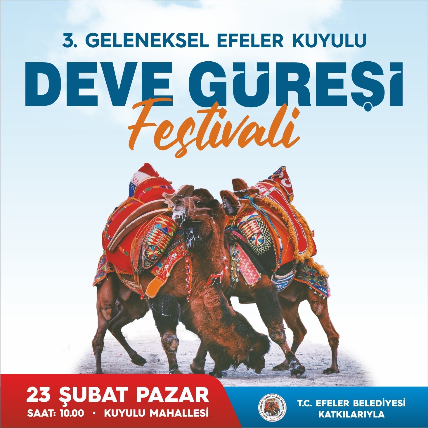 Kuyulu Deve Güreşleri 23 Şubat Pazar günü yapılacak