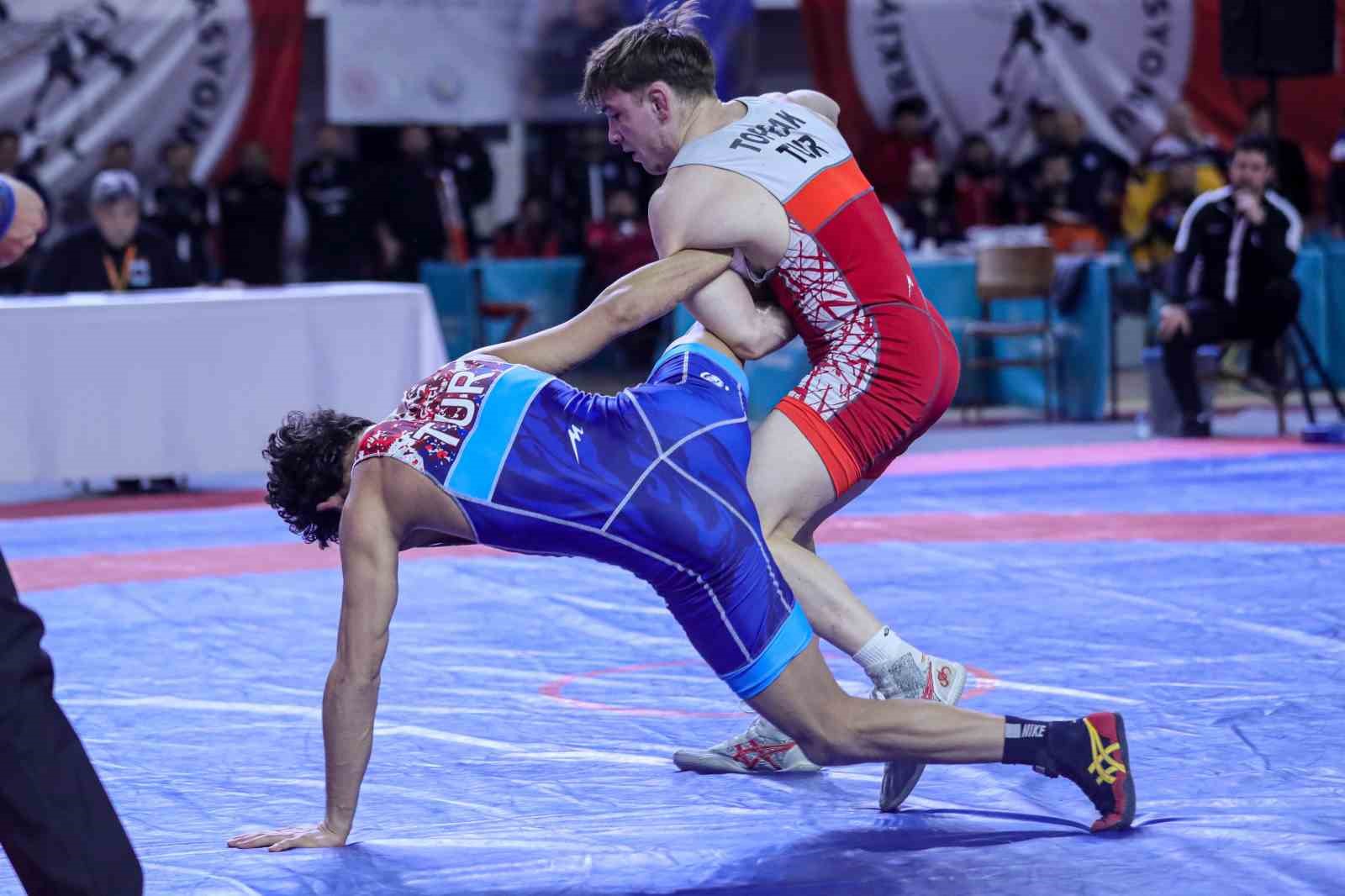 U23 Serbest Türkiye Güreş Şampiyonası sona erdi