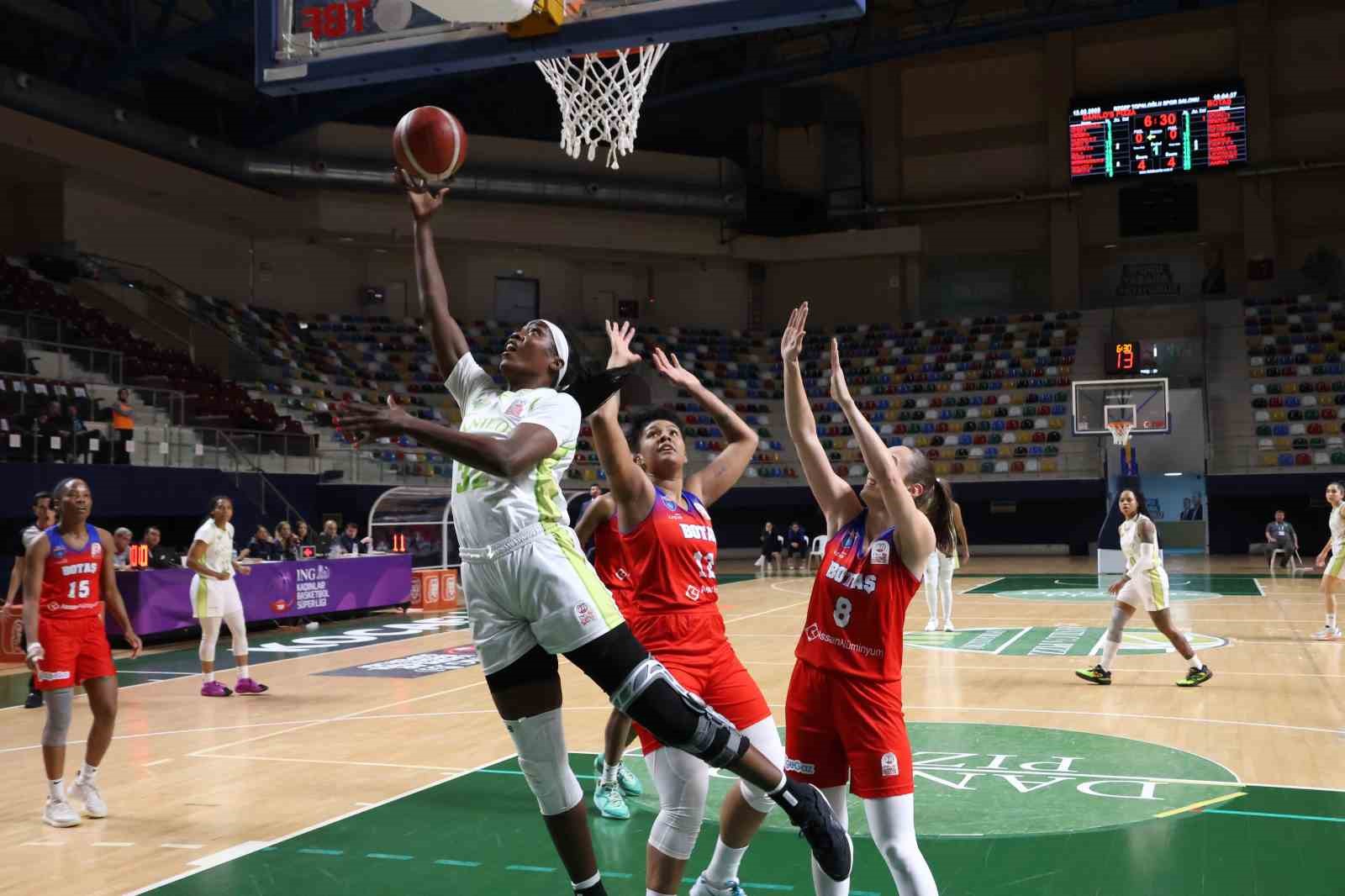Kadınlar Basketbol Süper Ligi: Danilos Pizza: 85 - BOTAŞ: 89