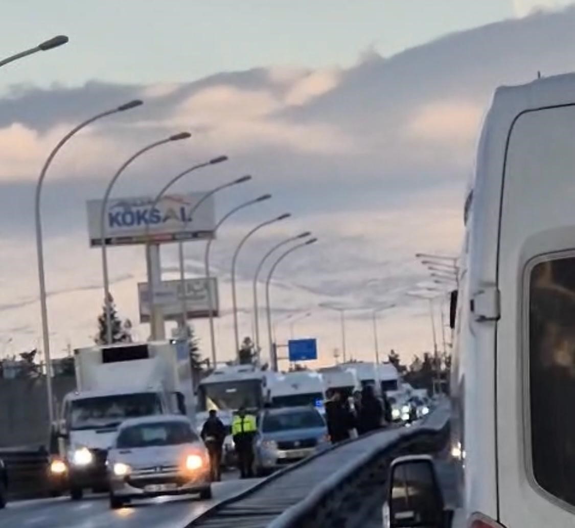 Malatya’da viyadükte zincirleme kaza: 1 yaralı