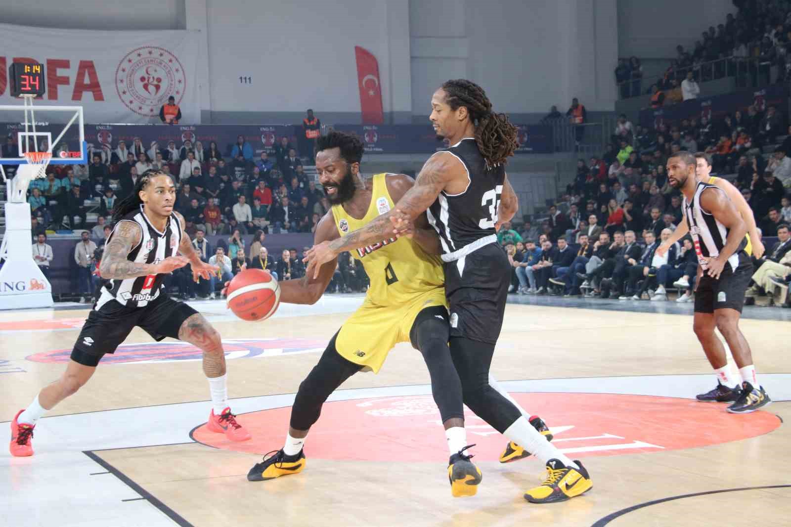 Basketbol ING Erkekler Türkiye Kupası: Mersin Spor: 63 - Beşiktaş: 83