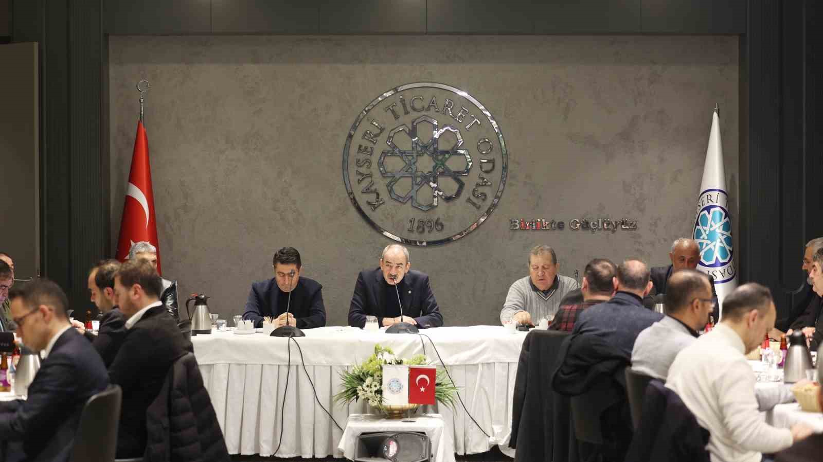 KTO’da Geniş Katılımlı Sektörel İstişare Toplantısı gerçekleştirildi