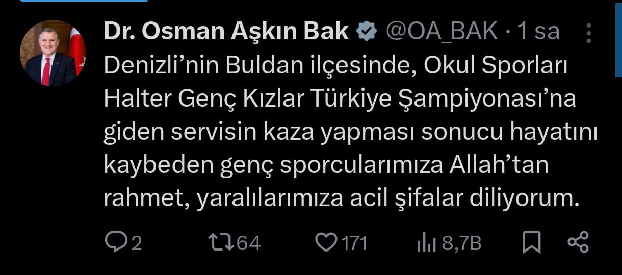 Denizli’deki kazada hayatını kaybedenlerin kimlikleri belli oldu
