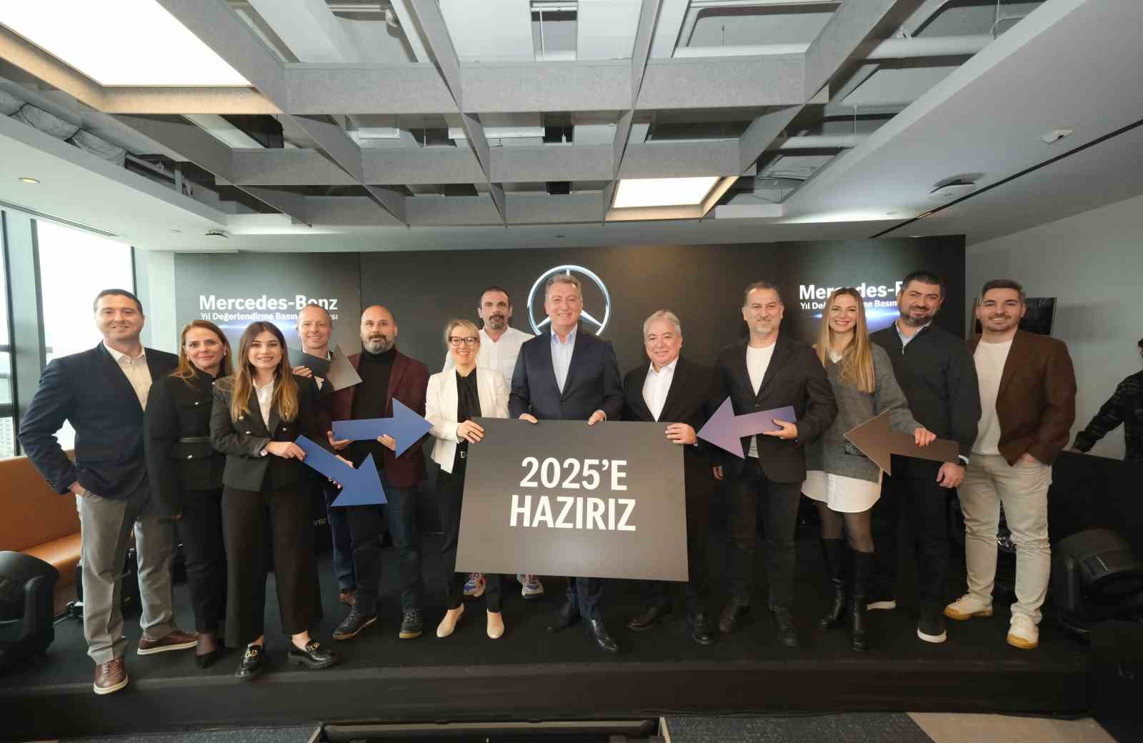 Mercedes-Benz, 2025’e yüzde 12’lik performans artışıyla başladı