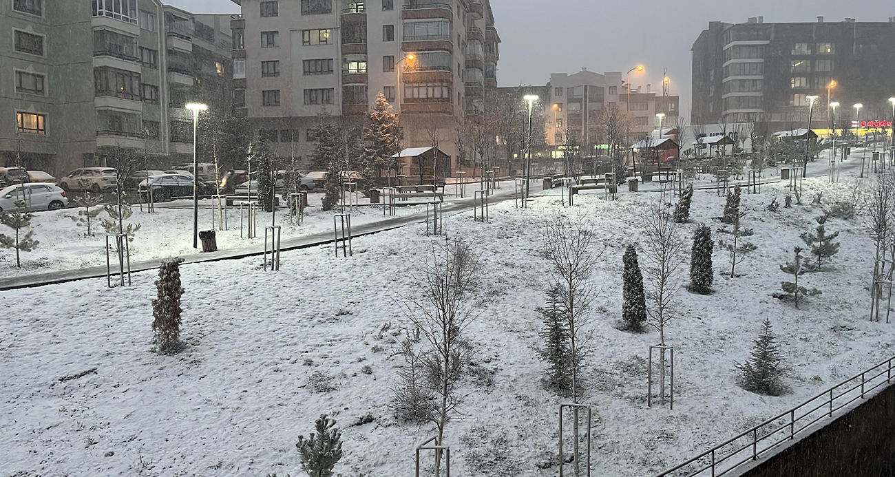 Başkent beyaza büründü!