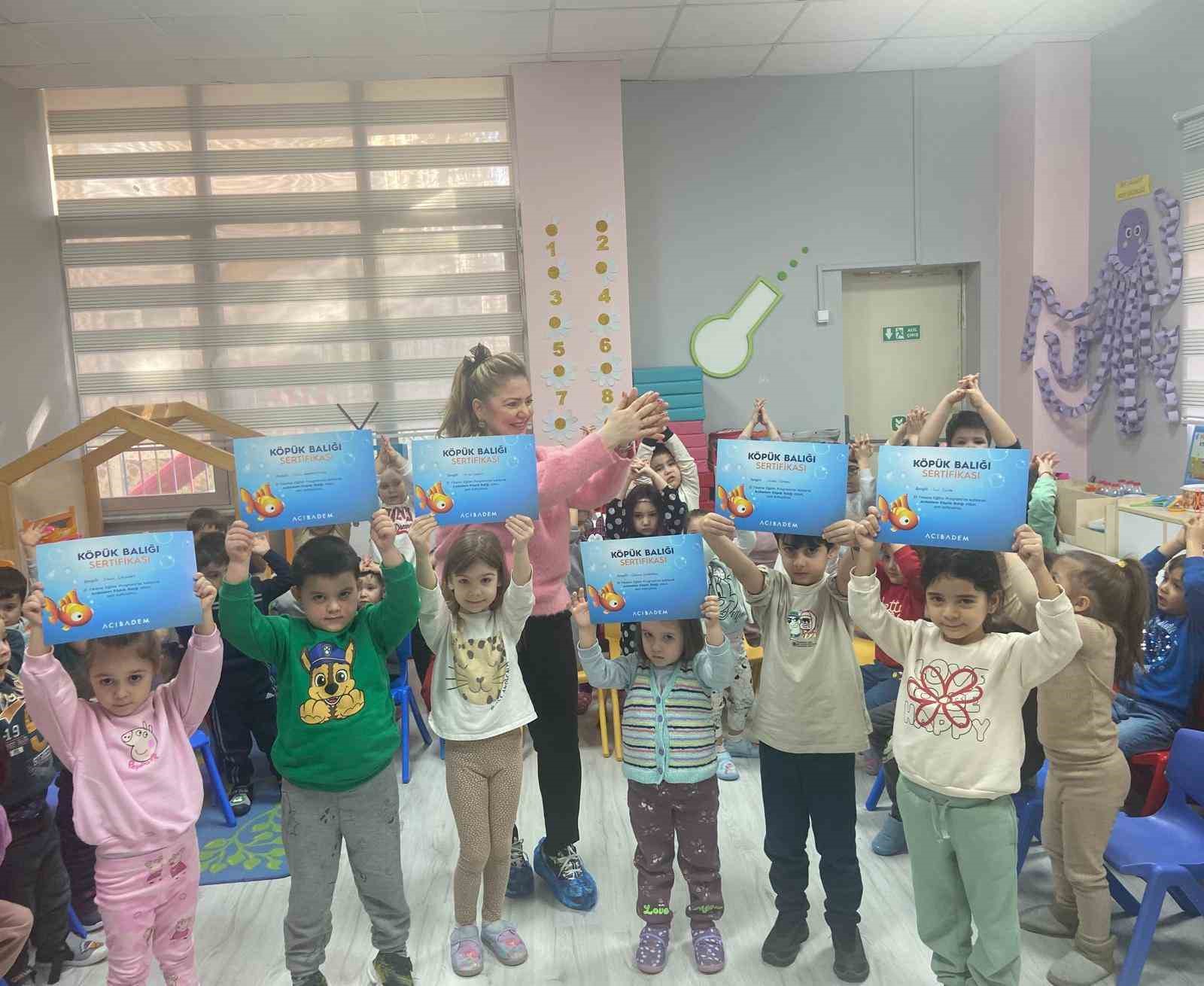 Odunpazarı Belediyesi ve Acıbadem’den miniklere enfeksiyon eğitimi