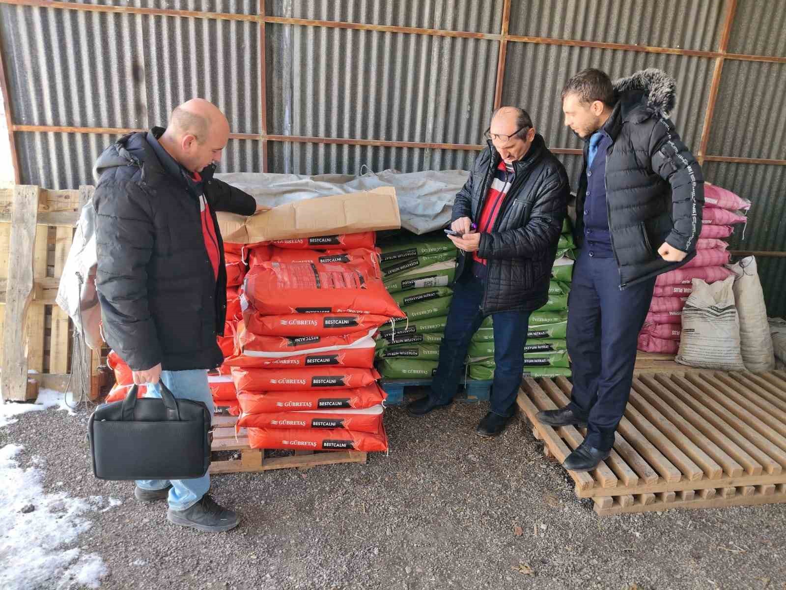 Kütahya’da gübre denetimi seferberliği hızla devam ediyor