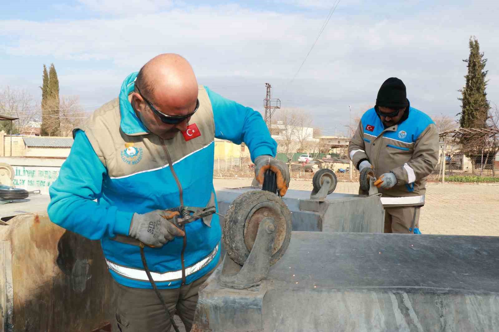 Haliliye’de gezici atölye hizmeti