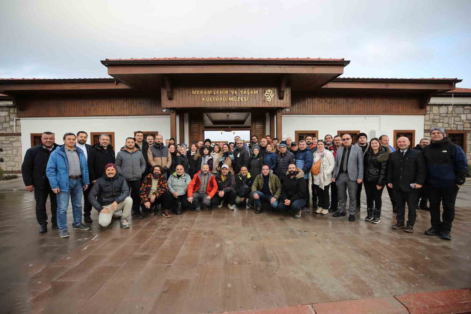 Müze Meram bu sefer turistleri değil, rehberleri ağırladı