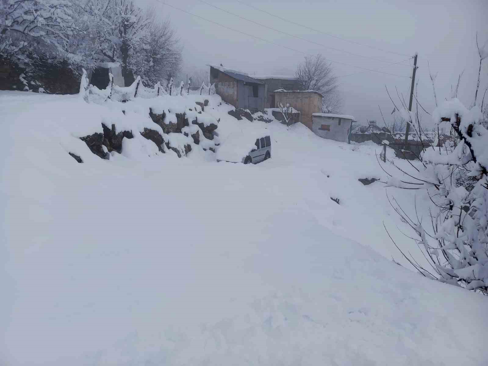 Batman’da 150’nin üzerinde köy ve mezra yolu ulaşıma kapandı