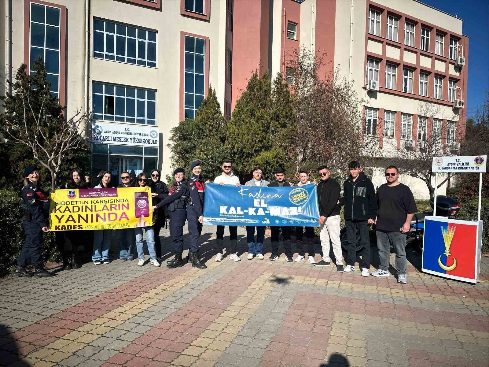 Jandarmadan Koçarlı’da bilgilendirme