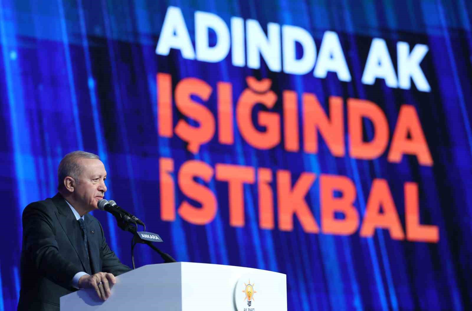 Cumhurbaşkanı Erdoğan, AK Parti 8’inci Olağan Büyük Kongresi’nde konuştu