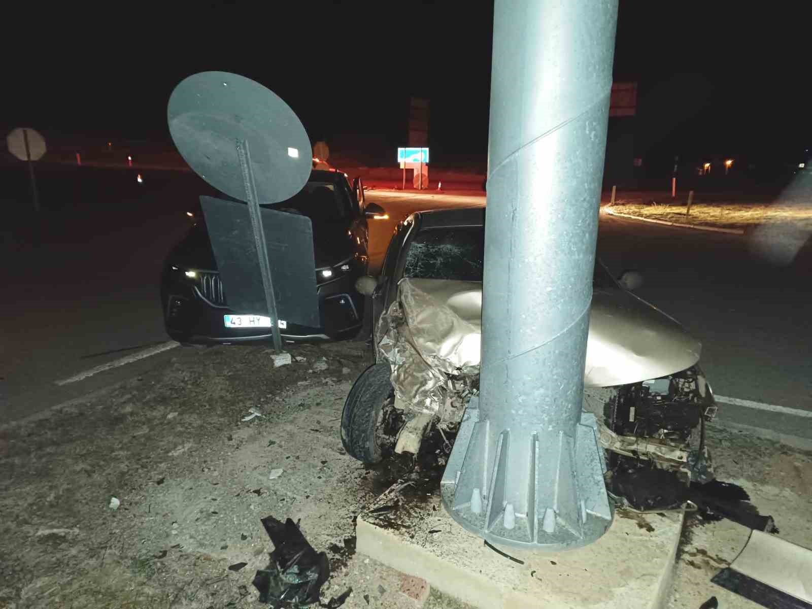 Kütahya’da trafik kazası: 7 yaralı