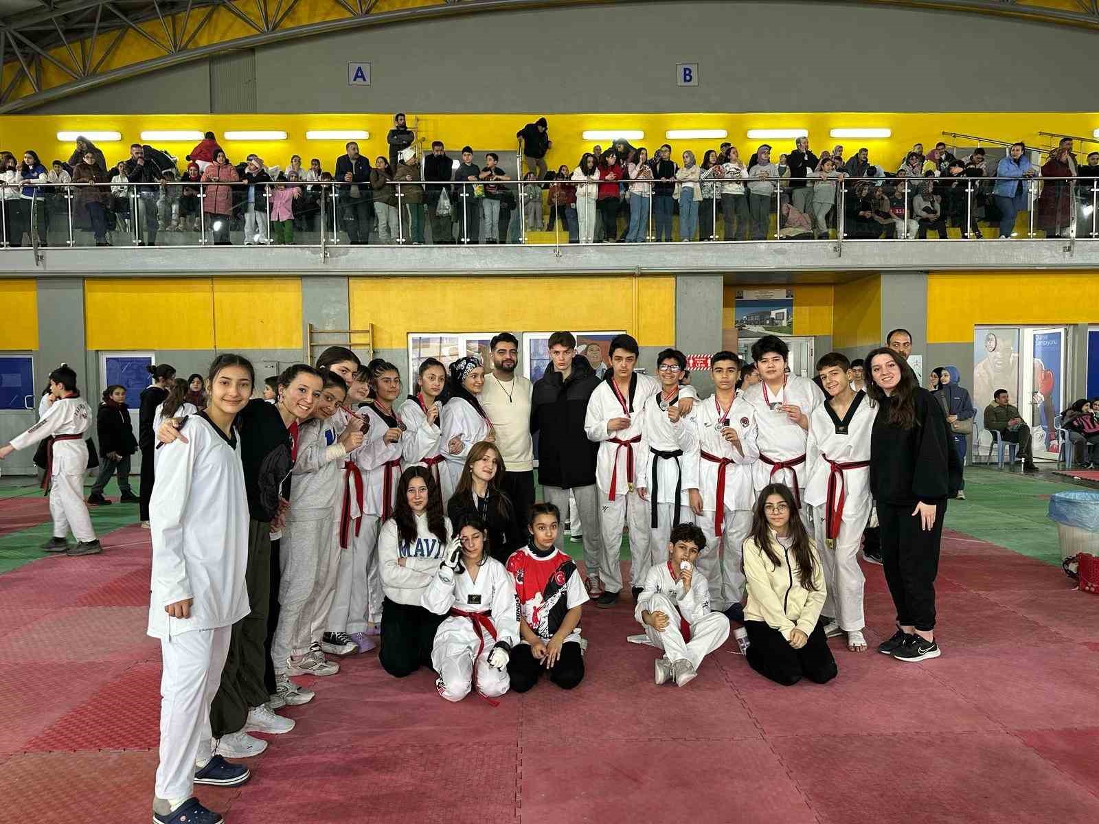Yıldızlar Kayseri Şampiyonası’nda 12 madalya