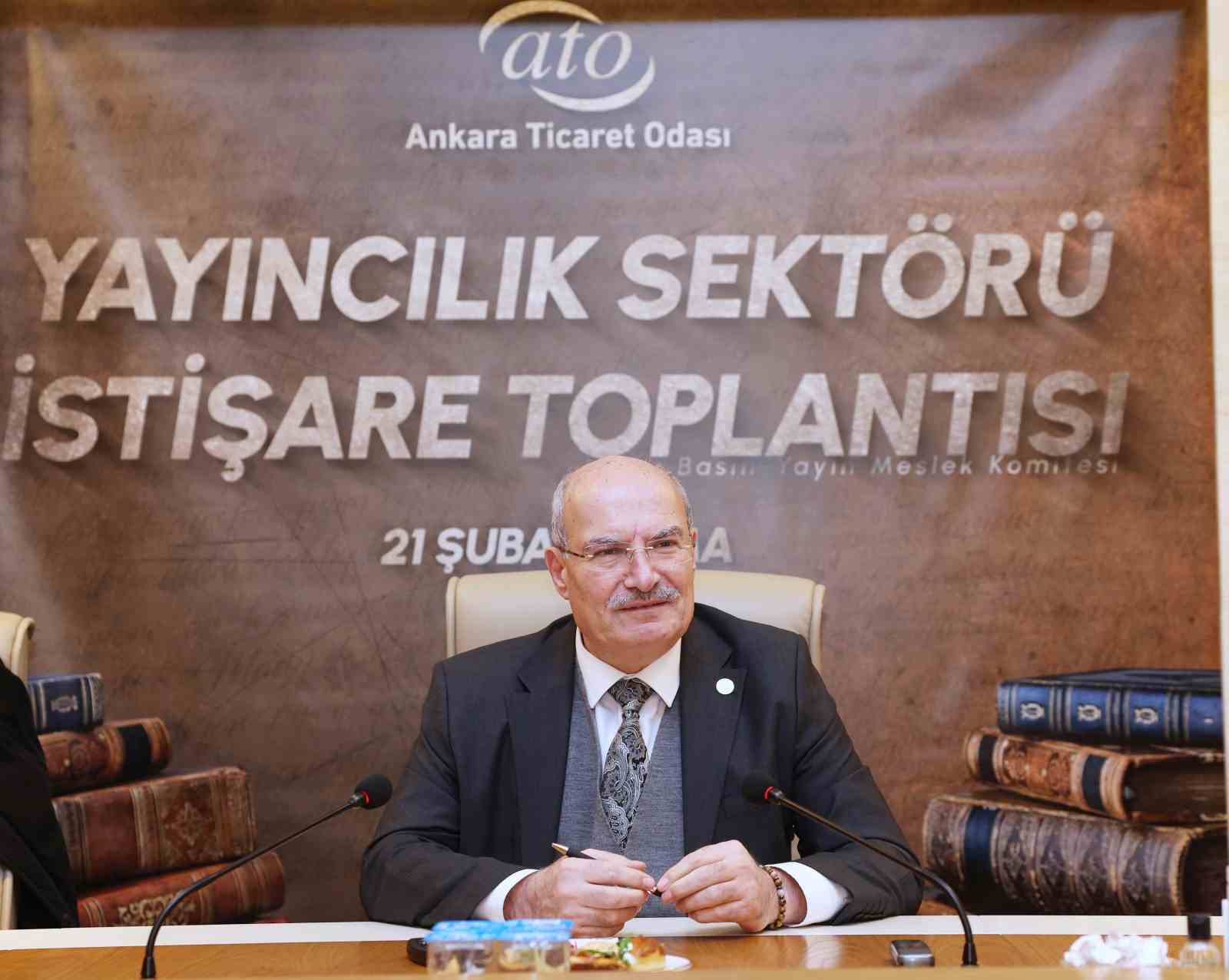Yayıncılık sektörünün sorunları ATO’da ele alındı