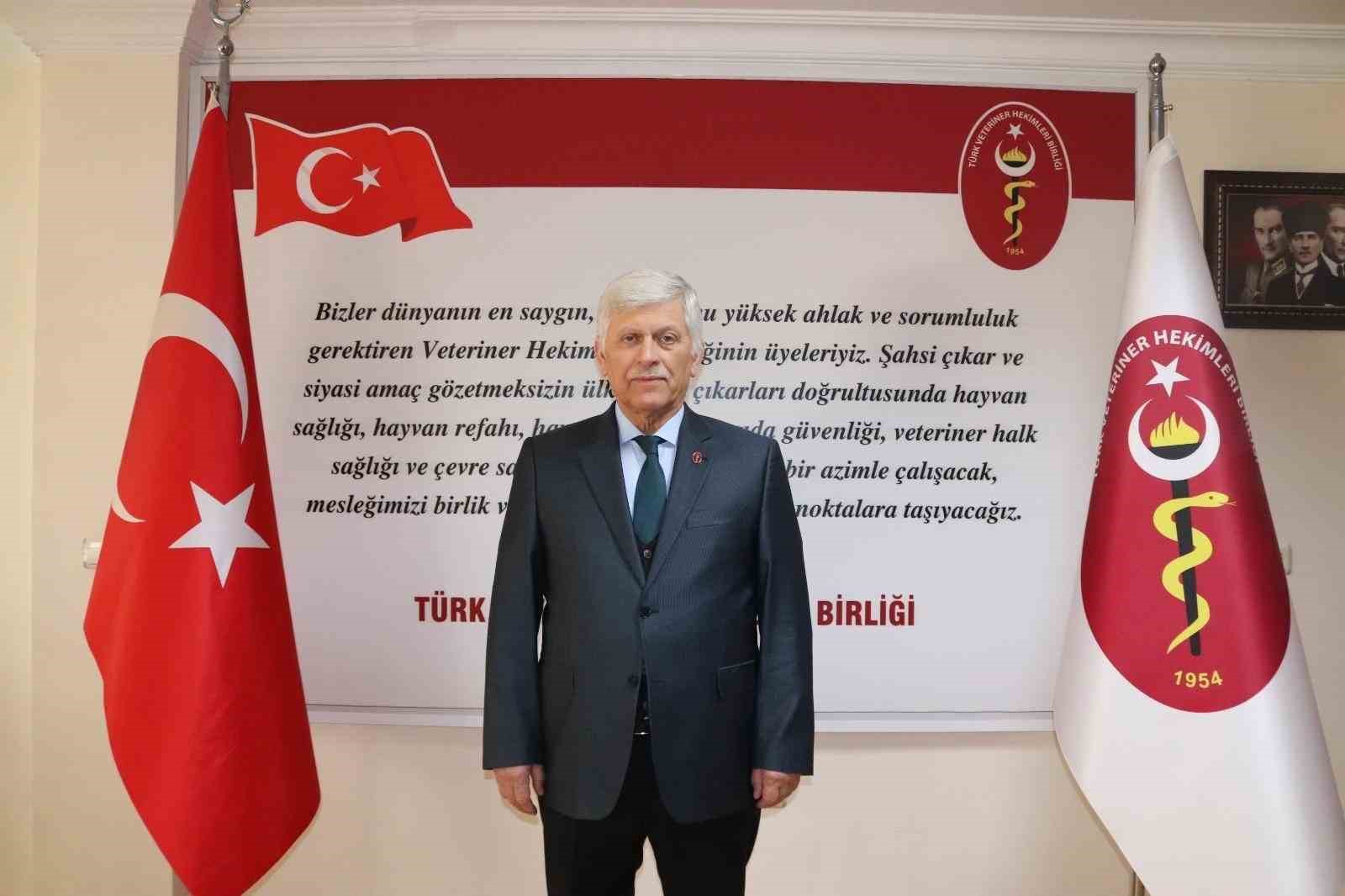 Türk Veteriner Hekimleri Birliği Merkez Konseyi Başkanı Eroğlu: 