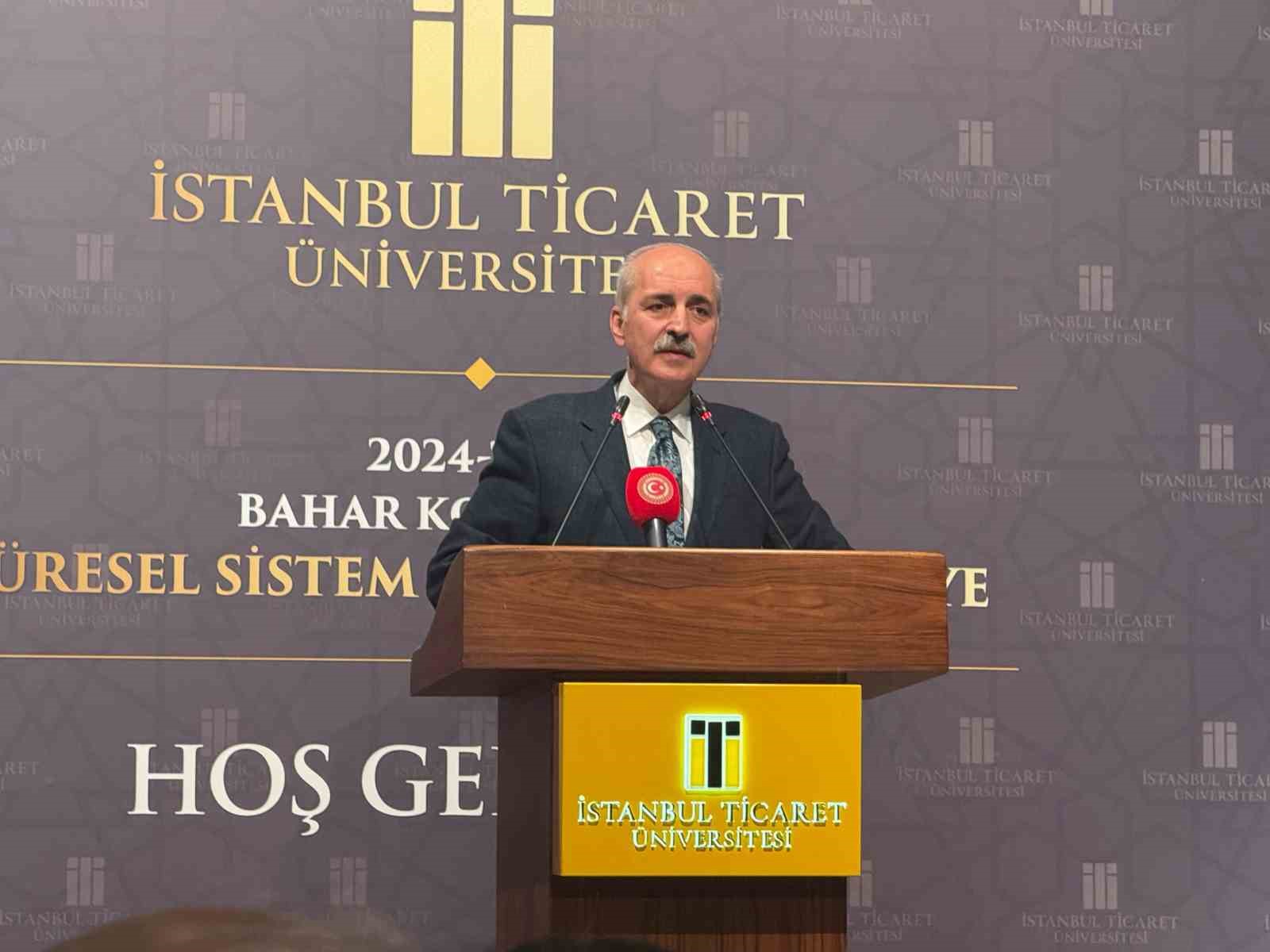 TBMM Başkanı Kurtulmuş: 