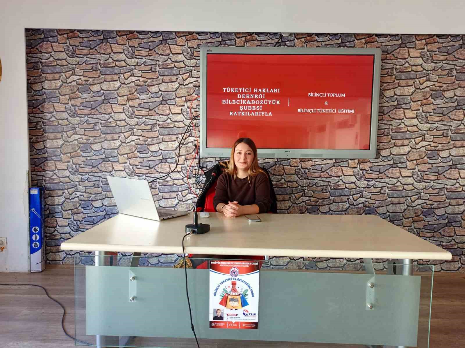 Bozüyük’te lise öğrencilerine 