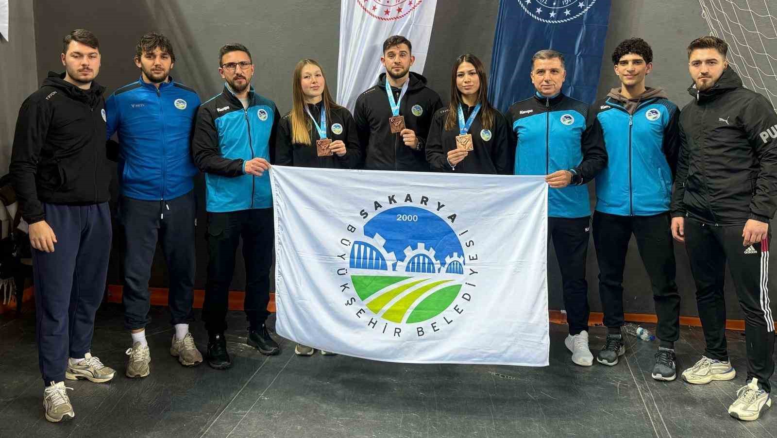 Trabzon’dan dönen Sakarya Büyükşehir sporcuları Milli Takım biletini aldı