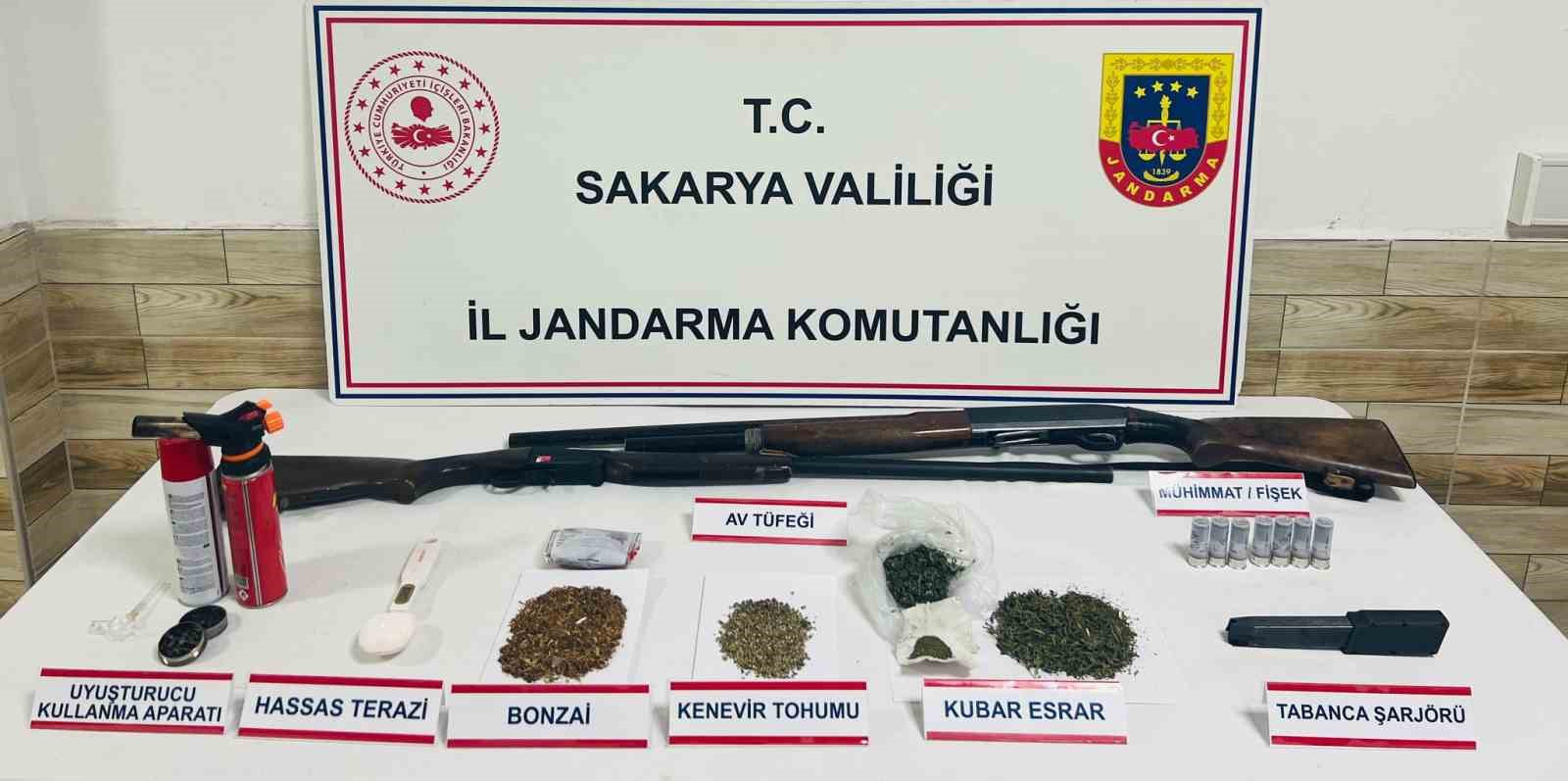 Sakarya’da uyuşturucu operasyonu: 2 tutuklama