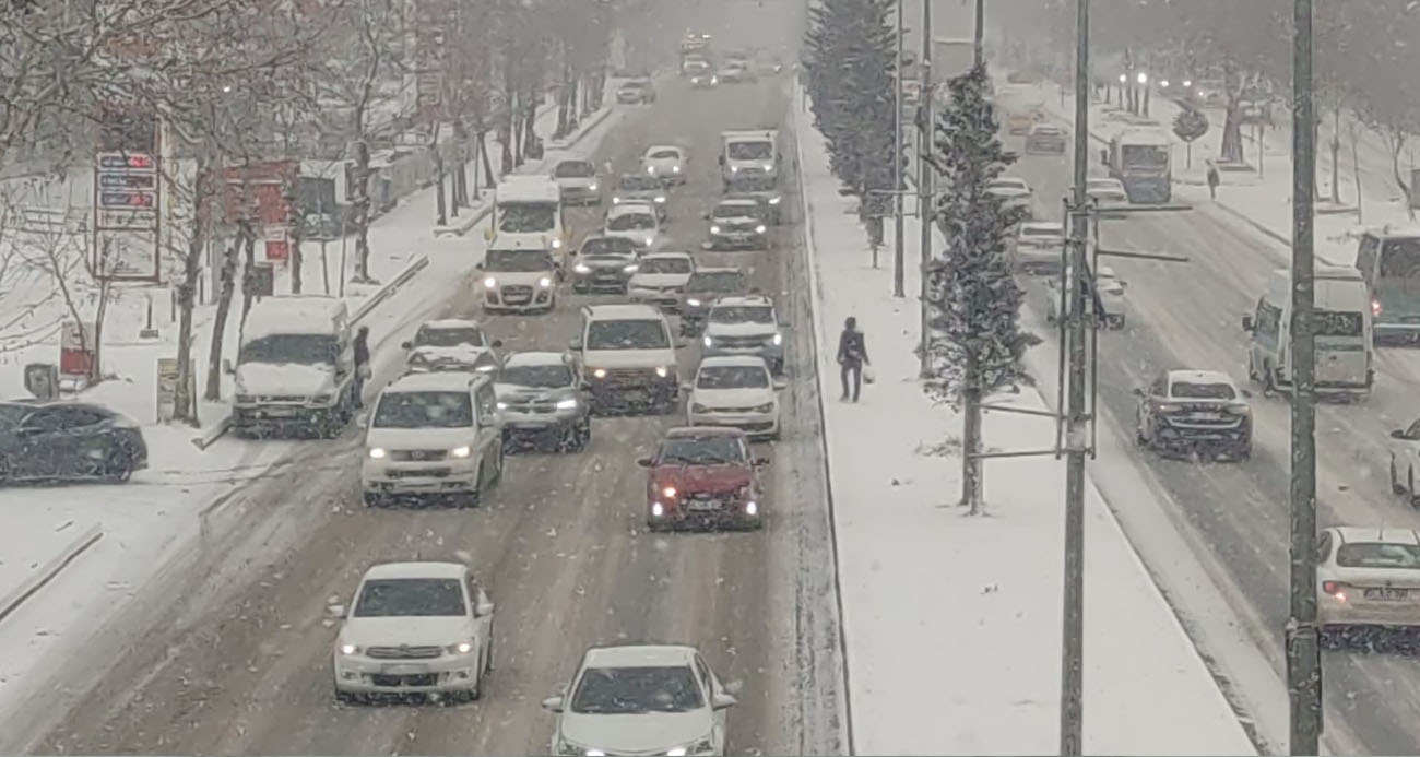 Van’da kar yağışı ve sis etkili oldu