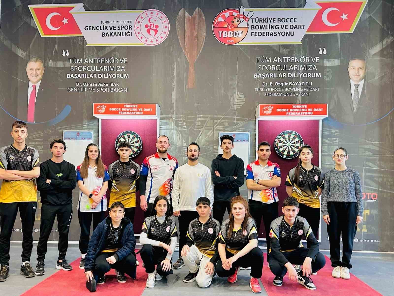 Dartta Elazığ’a şampiyonluk