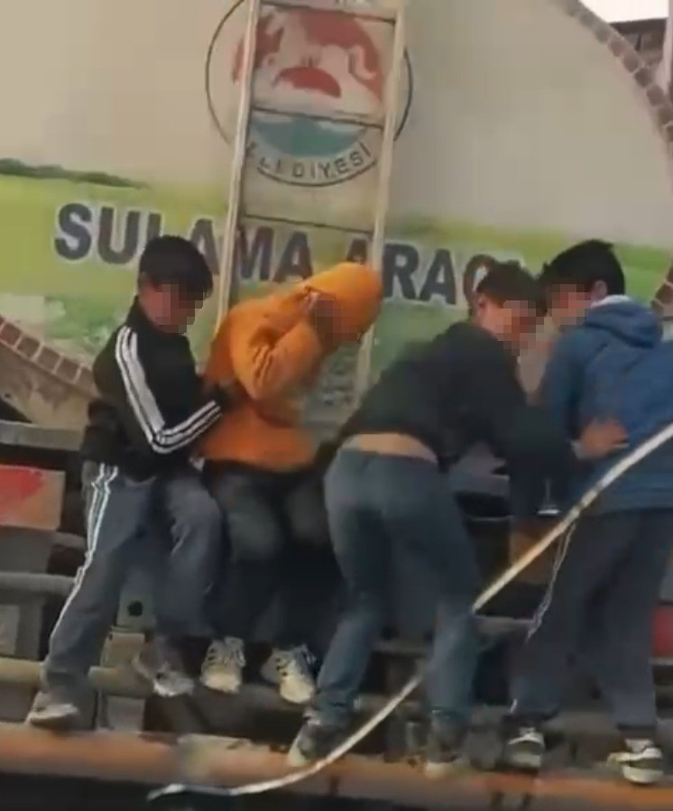 Şanlıurfa’da çocukların tehlikeli yolculuğu korkuttu