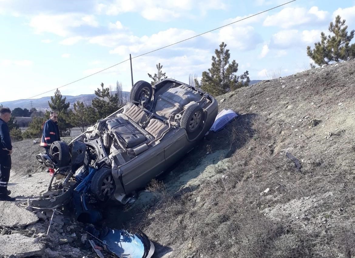 Tavşanlı’da trafik kazası: 1 ölü