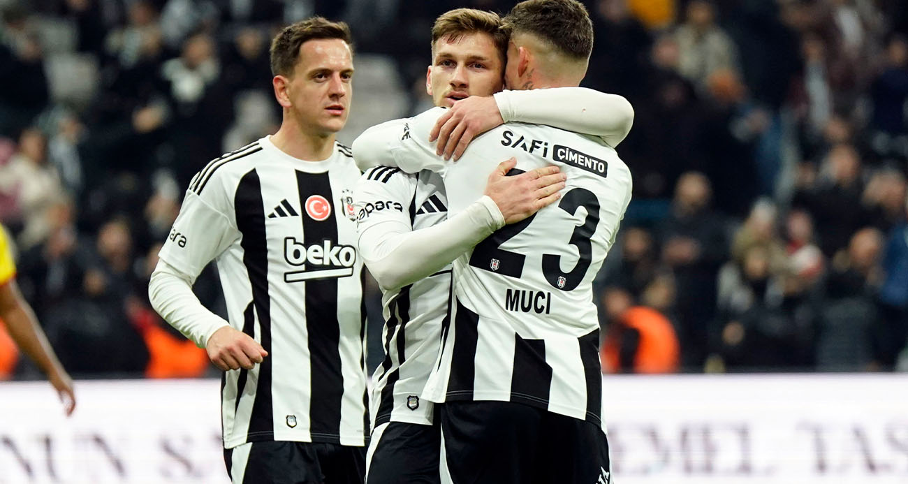 Beşiktaş bu sezon ilk kez 4 maç üst üste kazandı