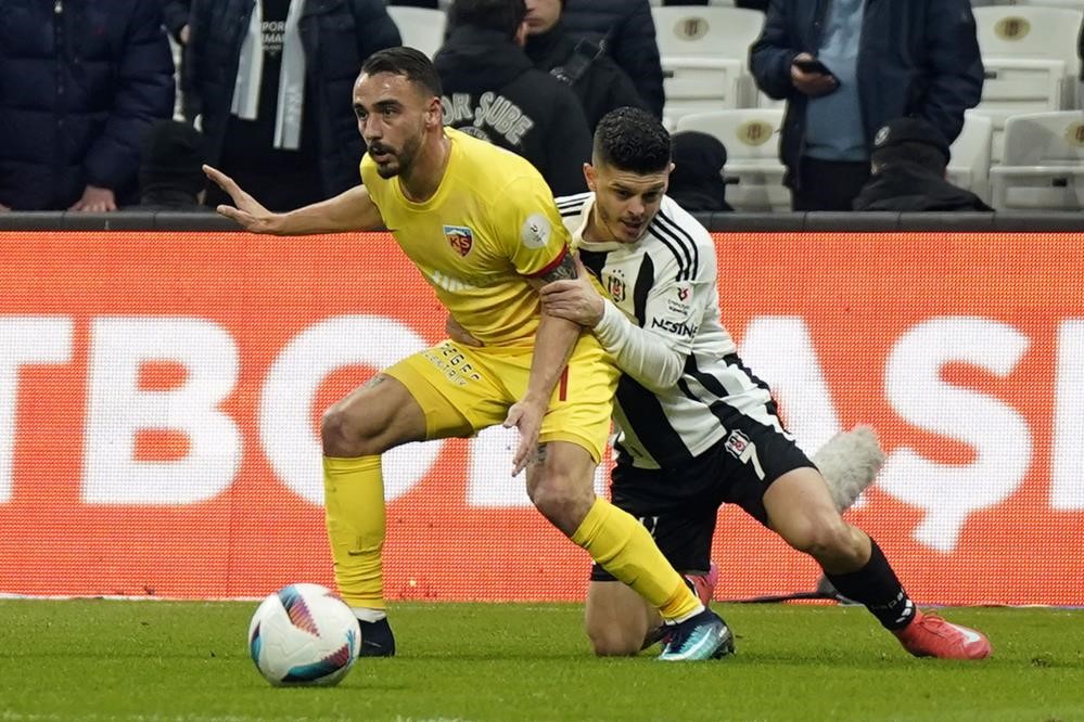 Kayserispor Beşiktaş deplasmanında yine kazanamadı