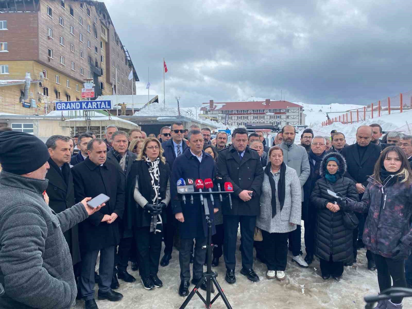 CHP Genel Başkanı Özel: 