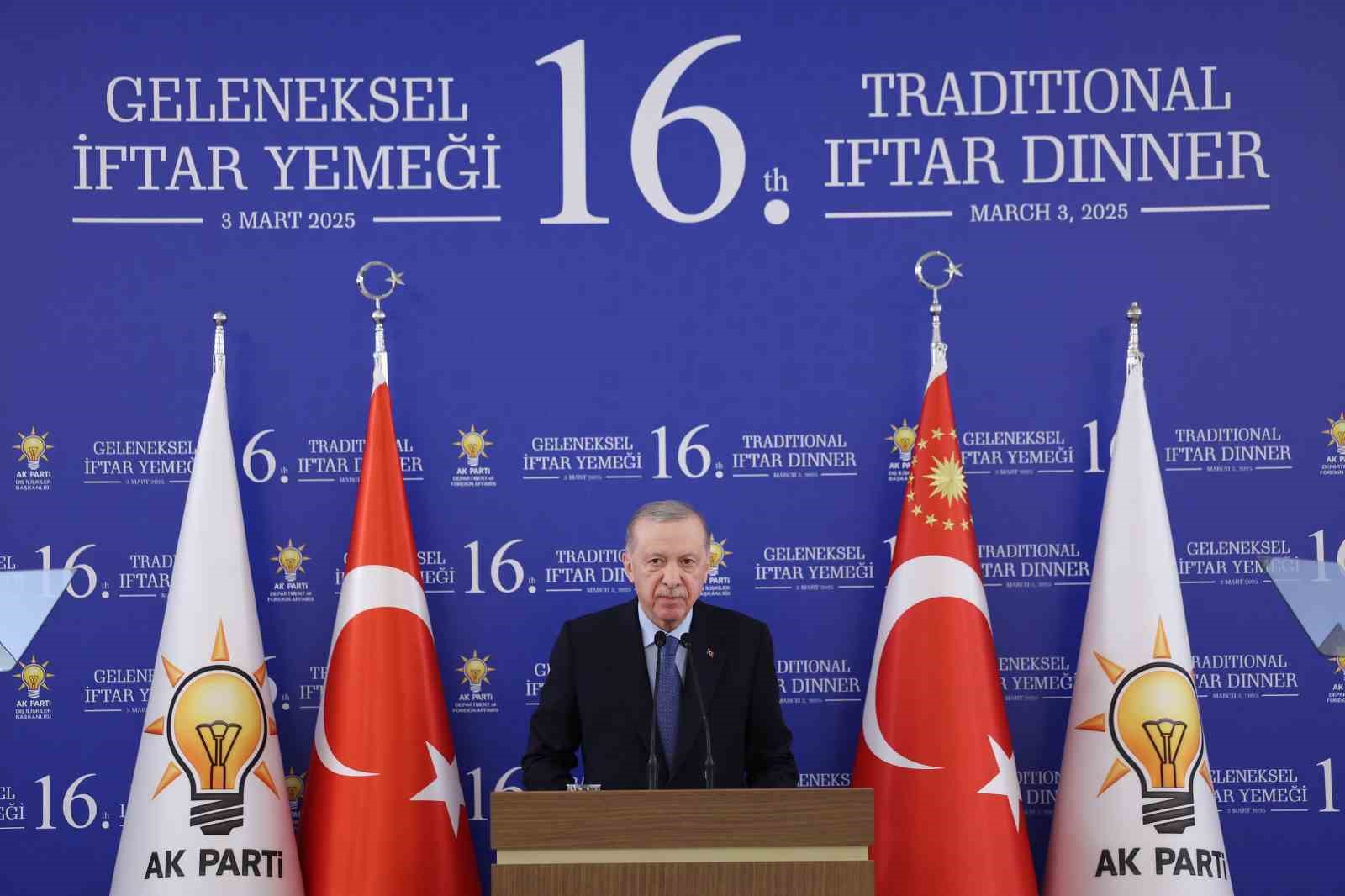 Cumhurbaşkanı Erdoğan: 