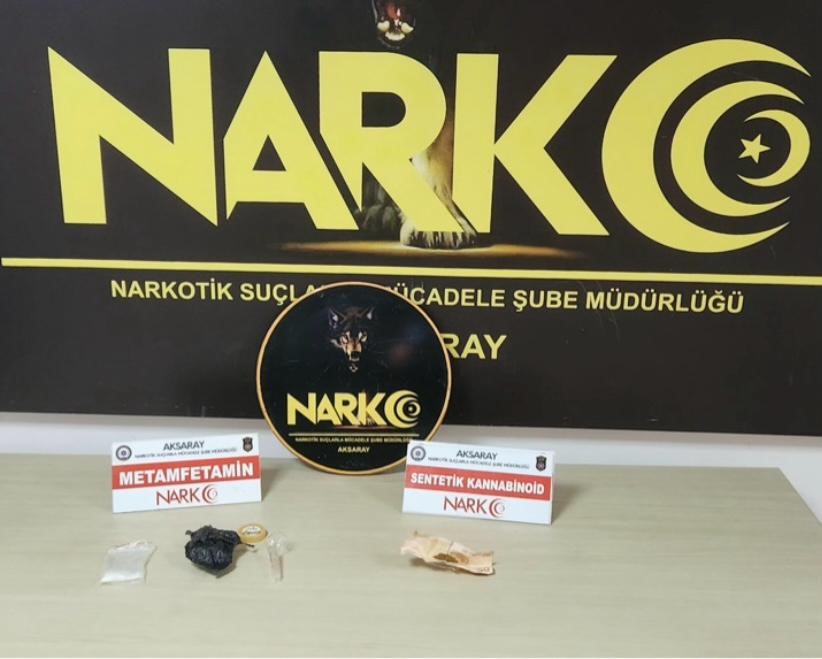 Aksaray’da narkotik ekipleri 1 haftada 44 şahsı gözaltına aldı