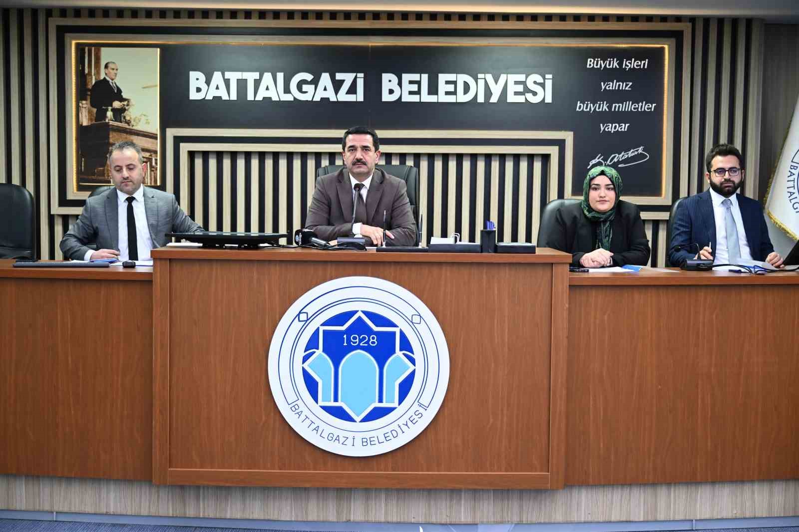Battalgazi Belediye Meclisi Mart ayı toplantısını gerçekleştirdi