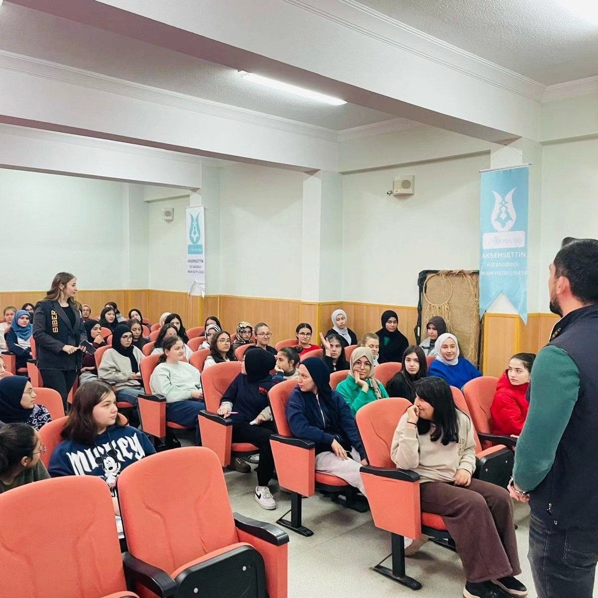 Kütahya’da SİBERAY’ın bilinçlendirme çalışmalarına devam ediyor