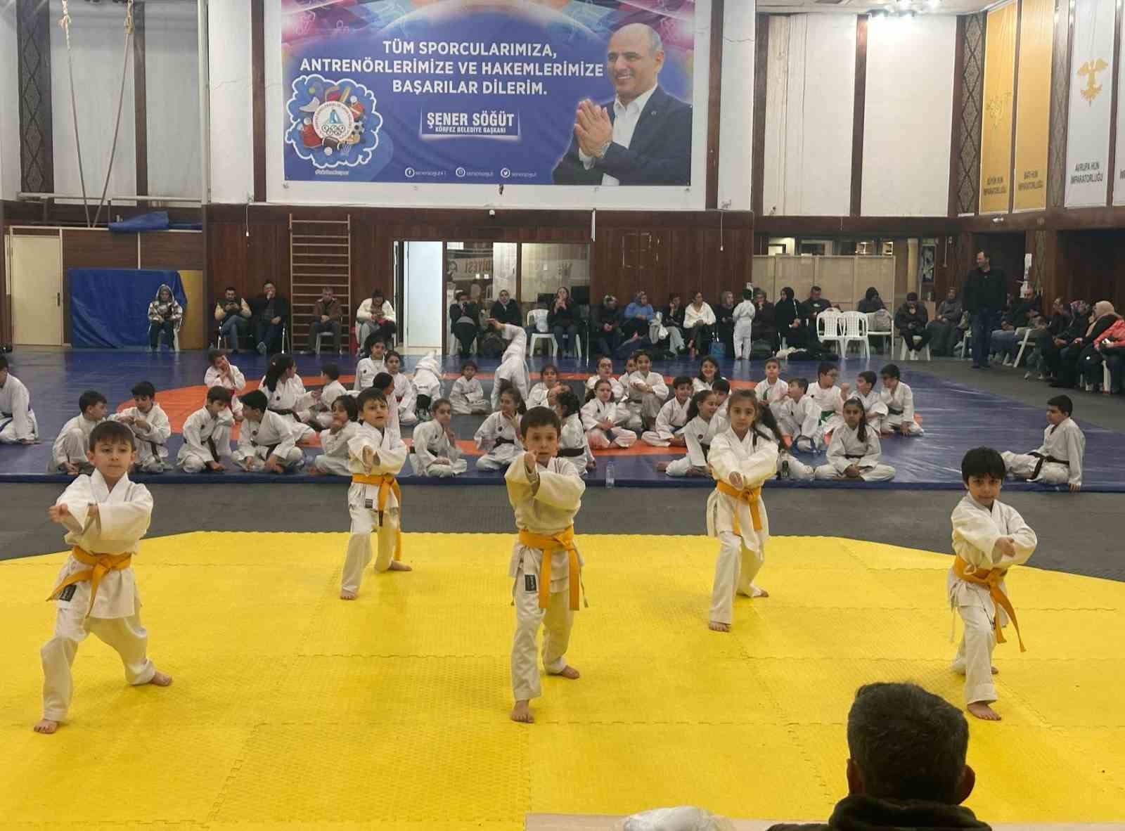 Körfez’de kuşak sınavı heyecanı