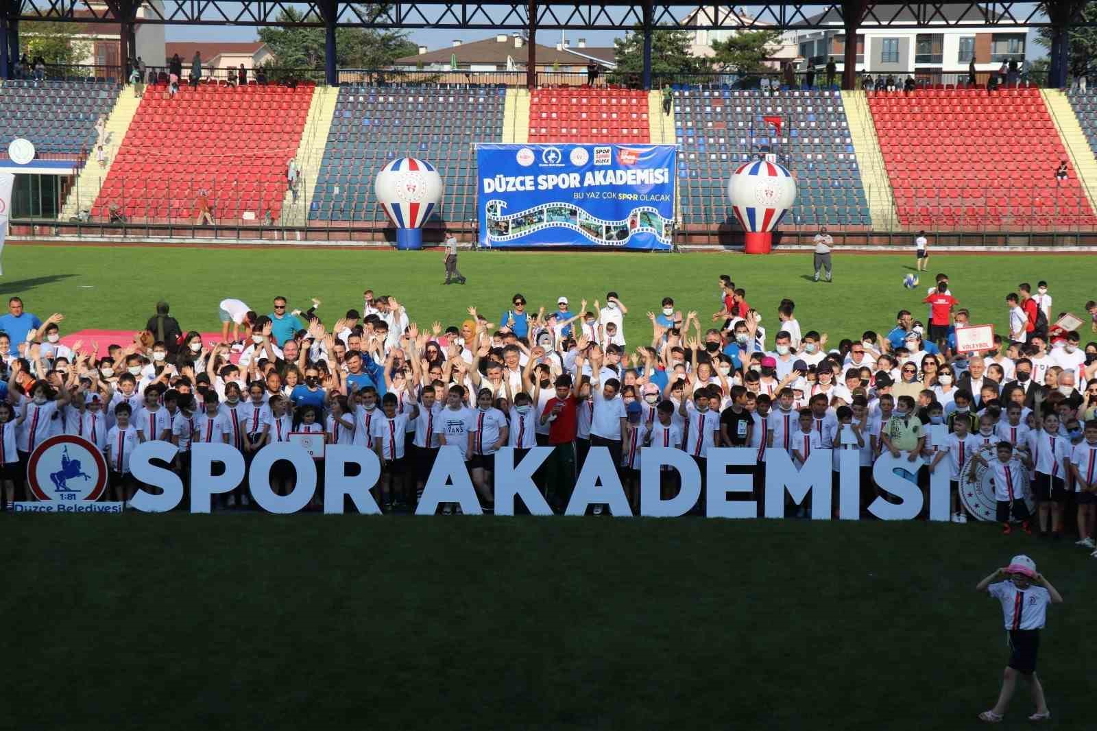 Spor şehri Düzce’nin yükselen yıldızı; spor akademisi