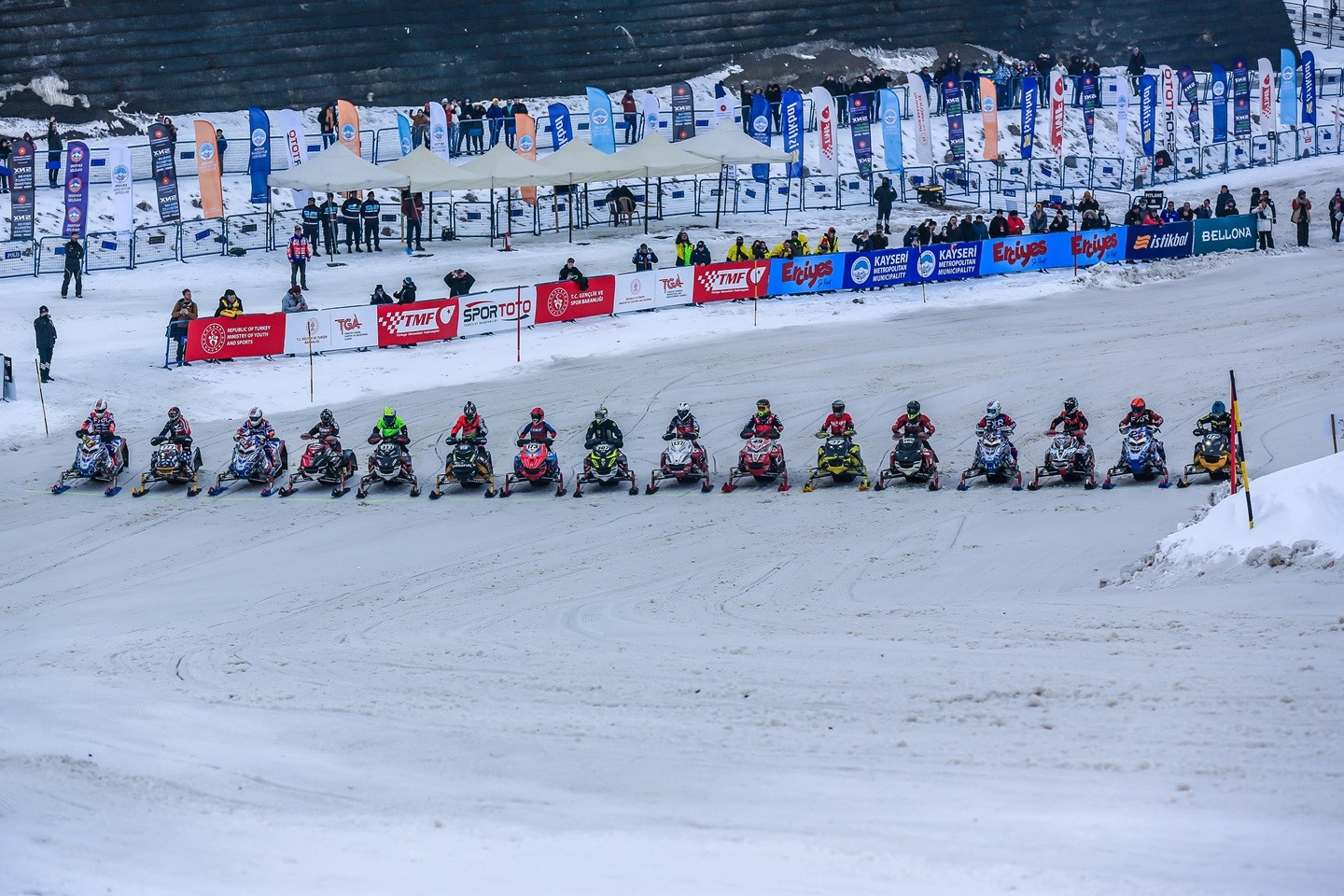 Erciyes, Dünya Kar Motosikleti Şampiyonası’na 2. kez ev sahipliği yapacak