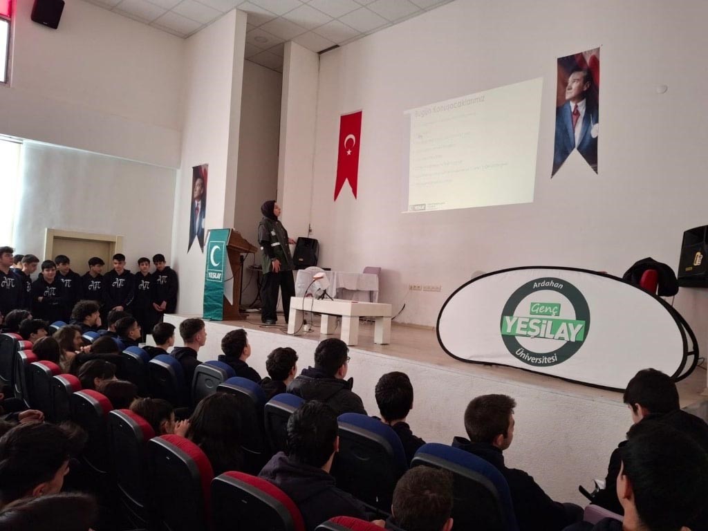 Ardahan’da öğrencilere bağımlılıkla mücadele eğitimi