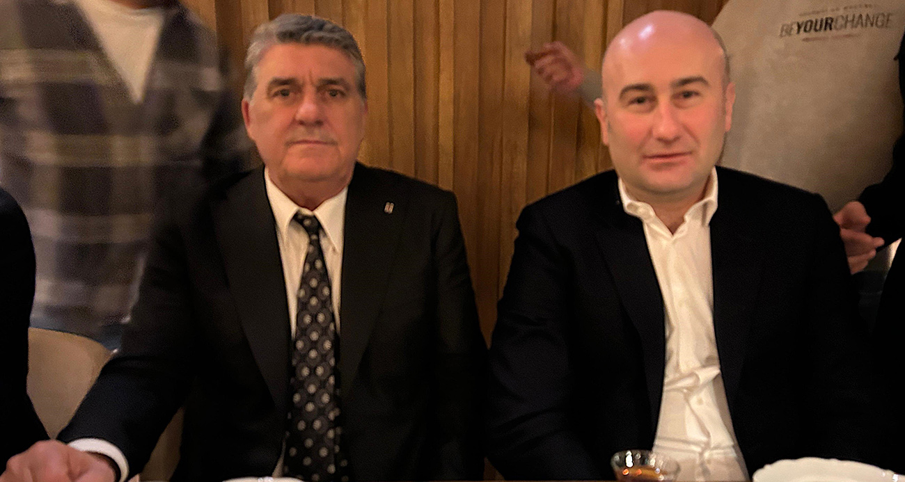 Serdal Adalı ile Hüseyin Yücel iftar yemeğinde buluştu