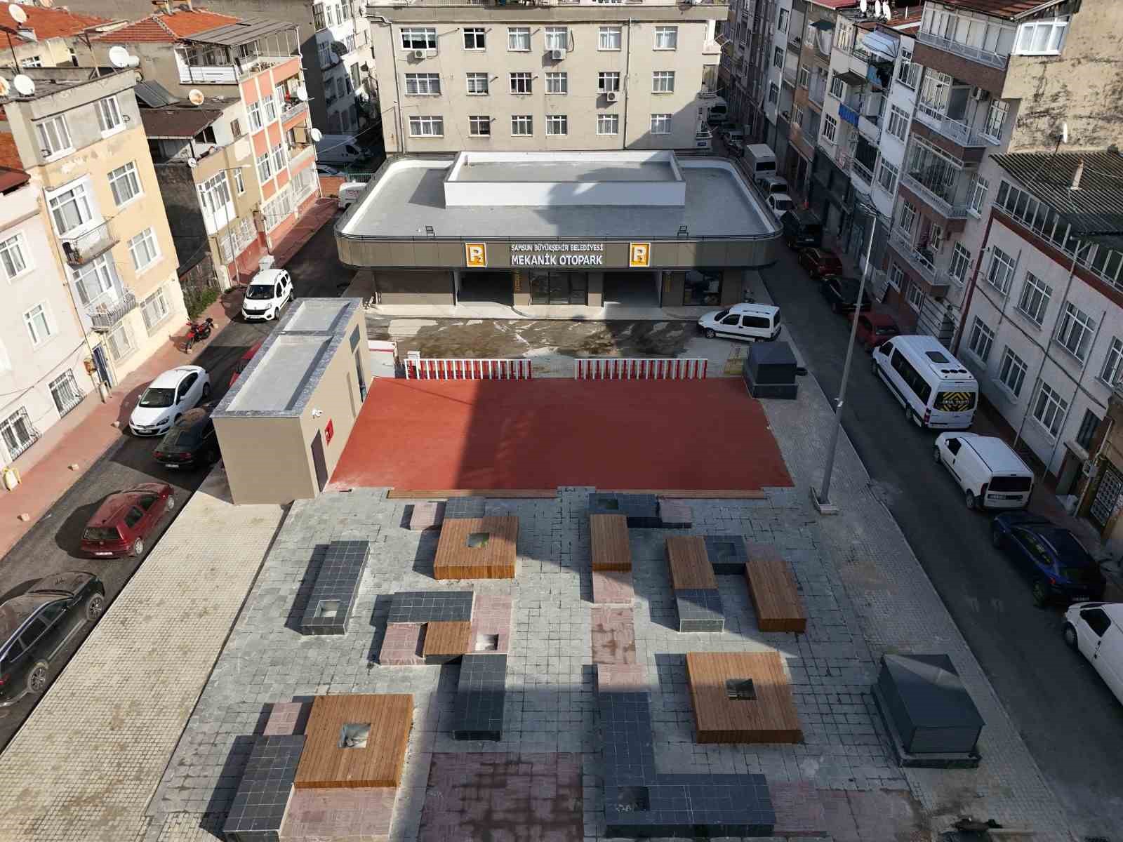 Samsun’a yeni katlı mekanik otopark