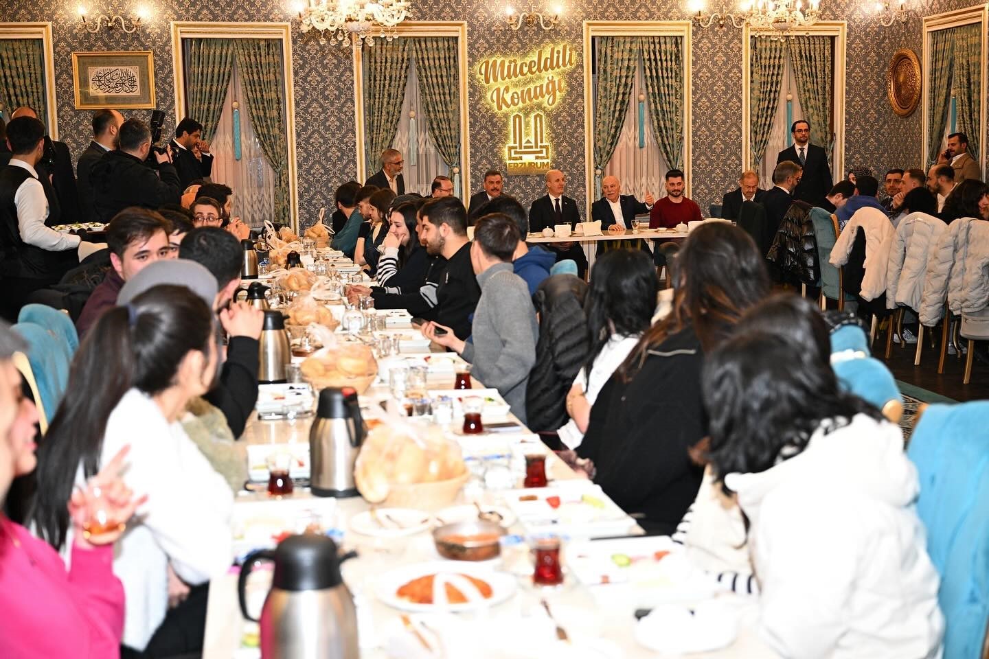 Sahur programında biraraya geldiler