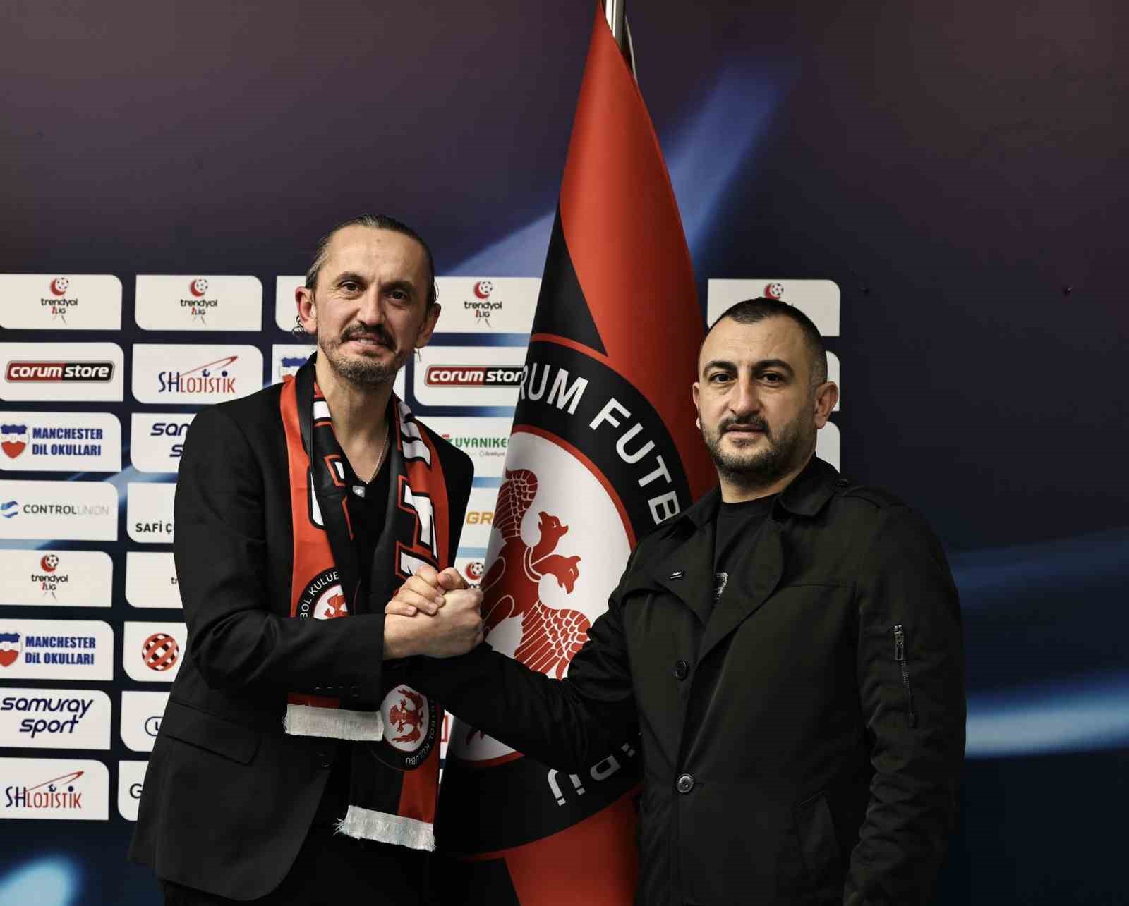 Çorum FK, teknik direktörlük görevine Tuncay Şanlı’yı getirdi