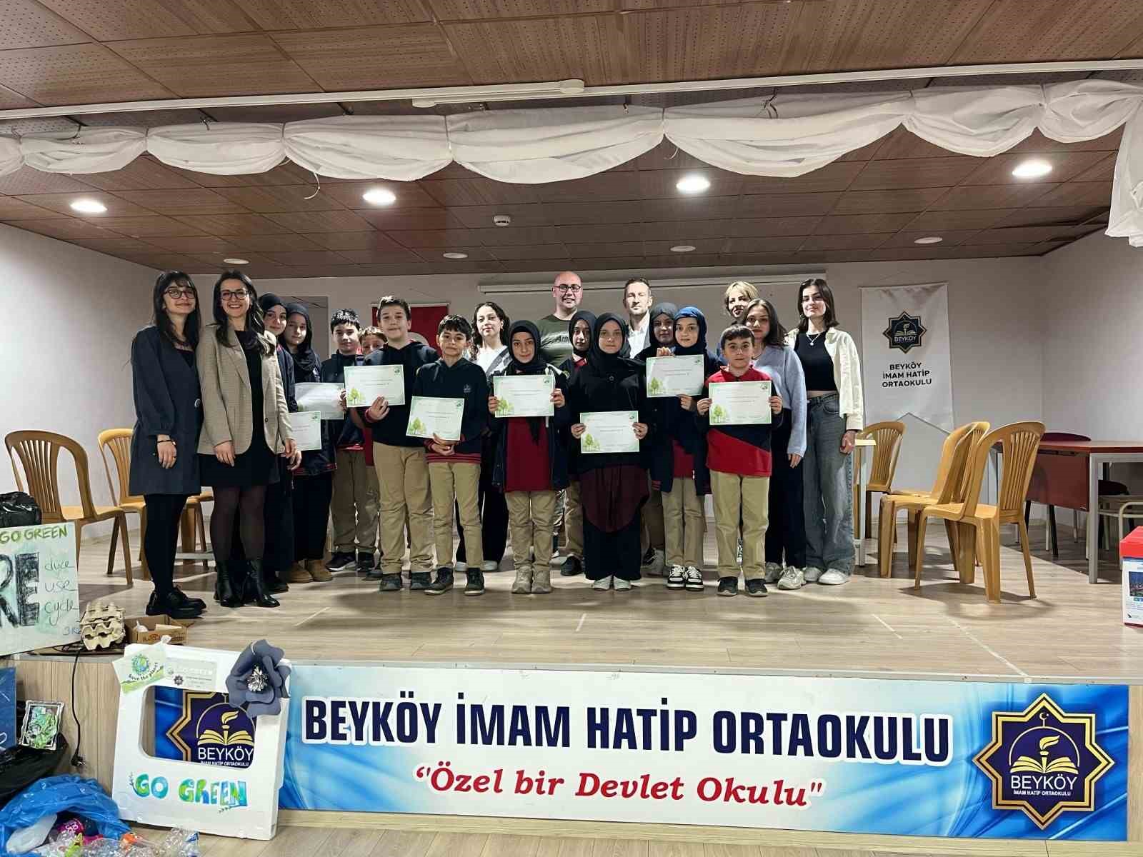 Öğrencilerden sıfır atık etkinliği