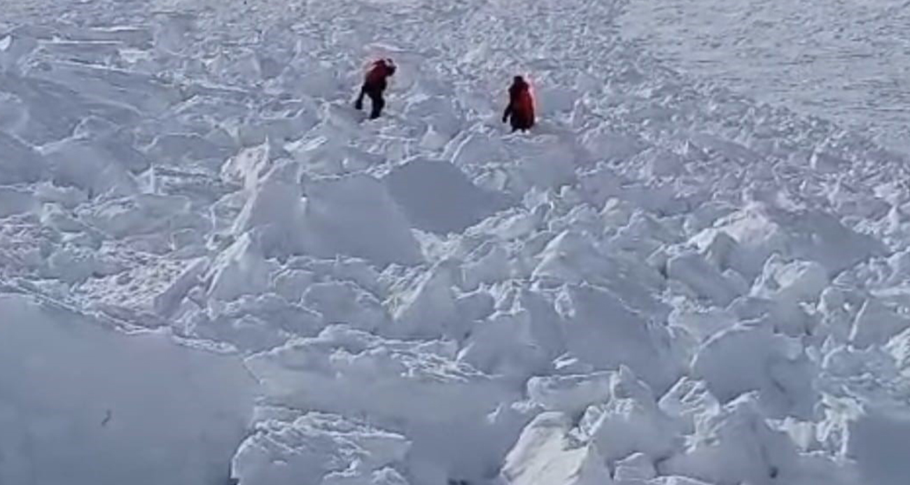Erciyes’te çığ düştü!