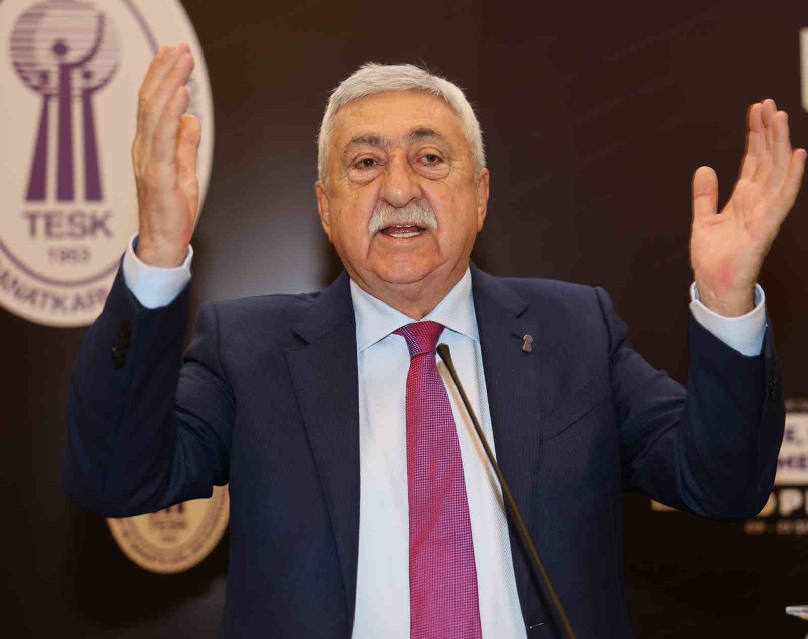 TESK Başkanı Palandöken: 