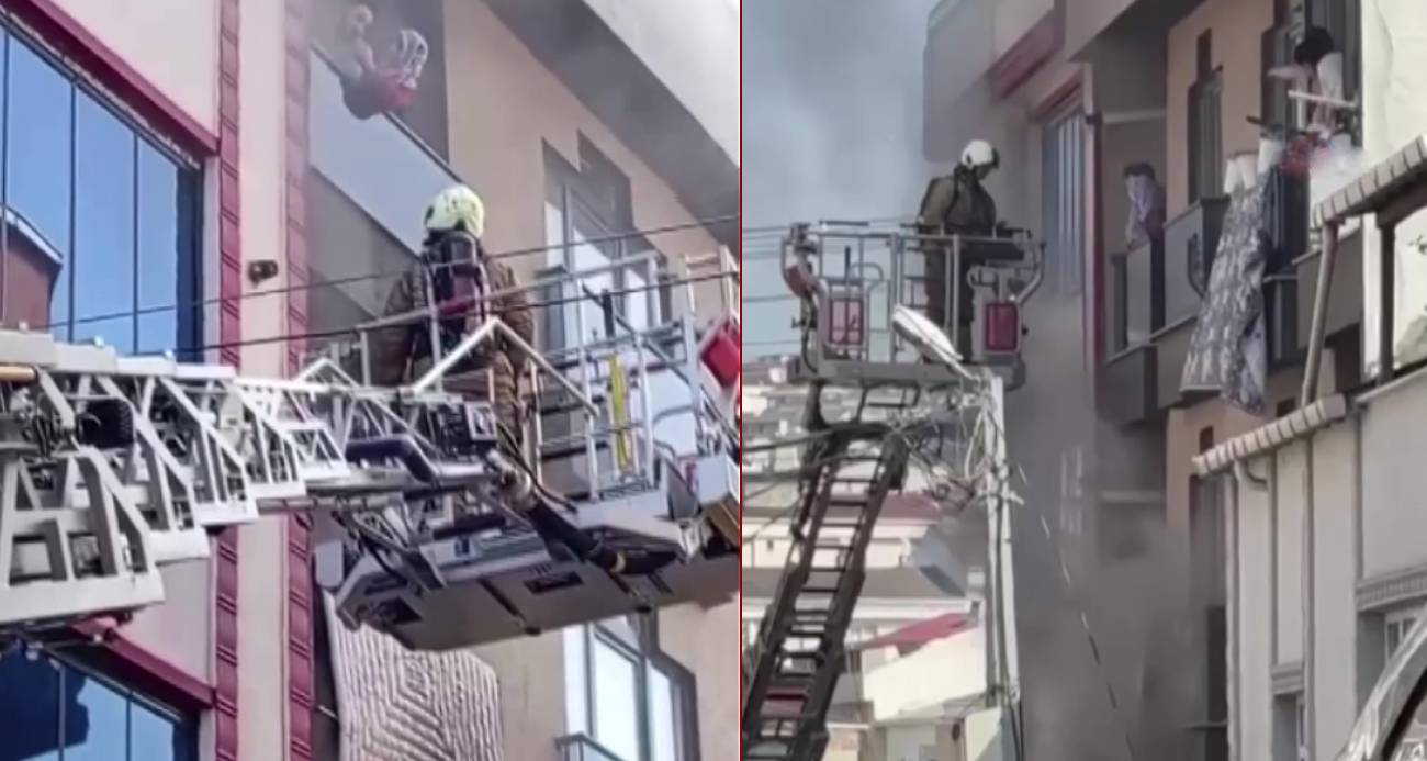 Esenyurt’ta çıkan yangında can pazarı yaşandı