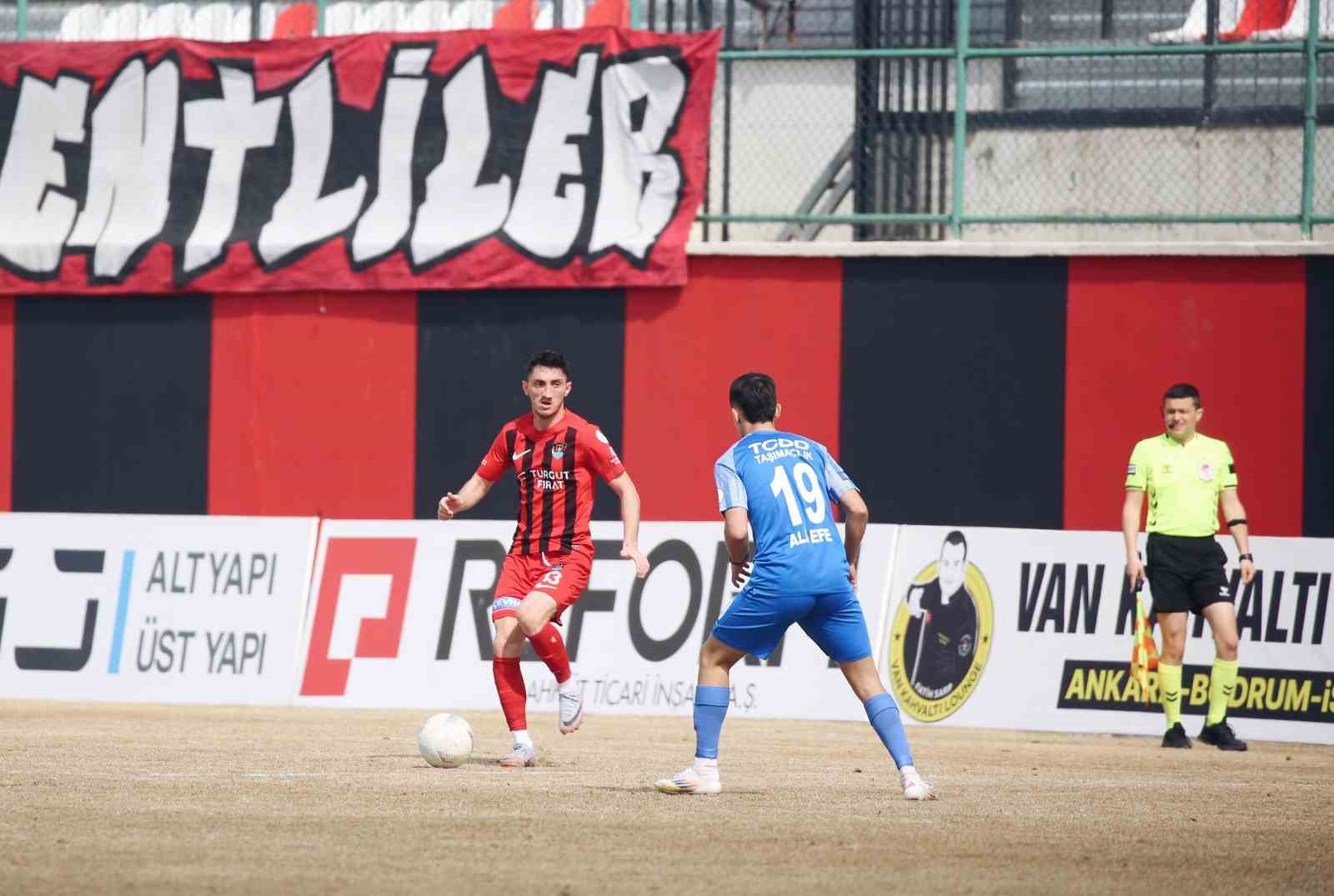 TFF 2. Lig: Vanspor FK: 1 - Ankara Demirspor: 1